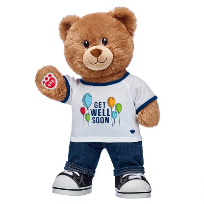 Lil' Cub® Brownie Teddy Bear "Get Well Soon" Gift Set | Build-A-Bear® - US 2691