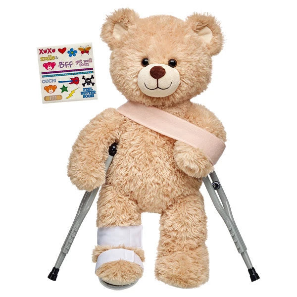 Silver Crutches Set 5 pc. for Stuffed Animals | Build-A-Bear® - US 3655