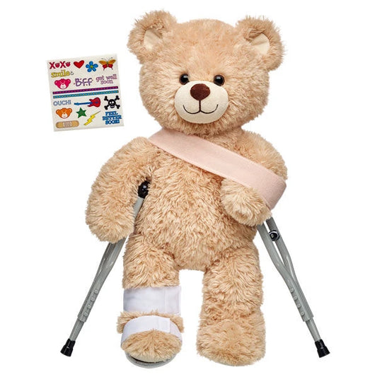 Silver Crutches Set 5 pc. for Stuffed Animals | Build-A-Bear® - US 3655