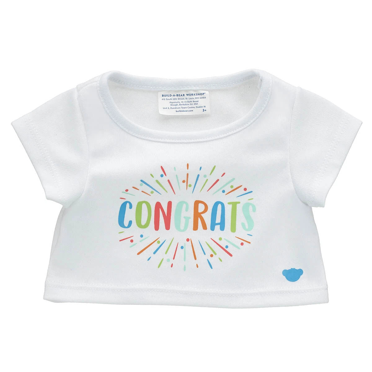 Congrats Plush Toy T-Shirt | Build-A-Bear® - US 5580