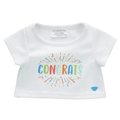 Congrats Plush Toy T-Shirt | Build-A-Bear® - US 5580