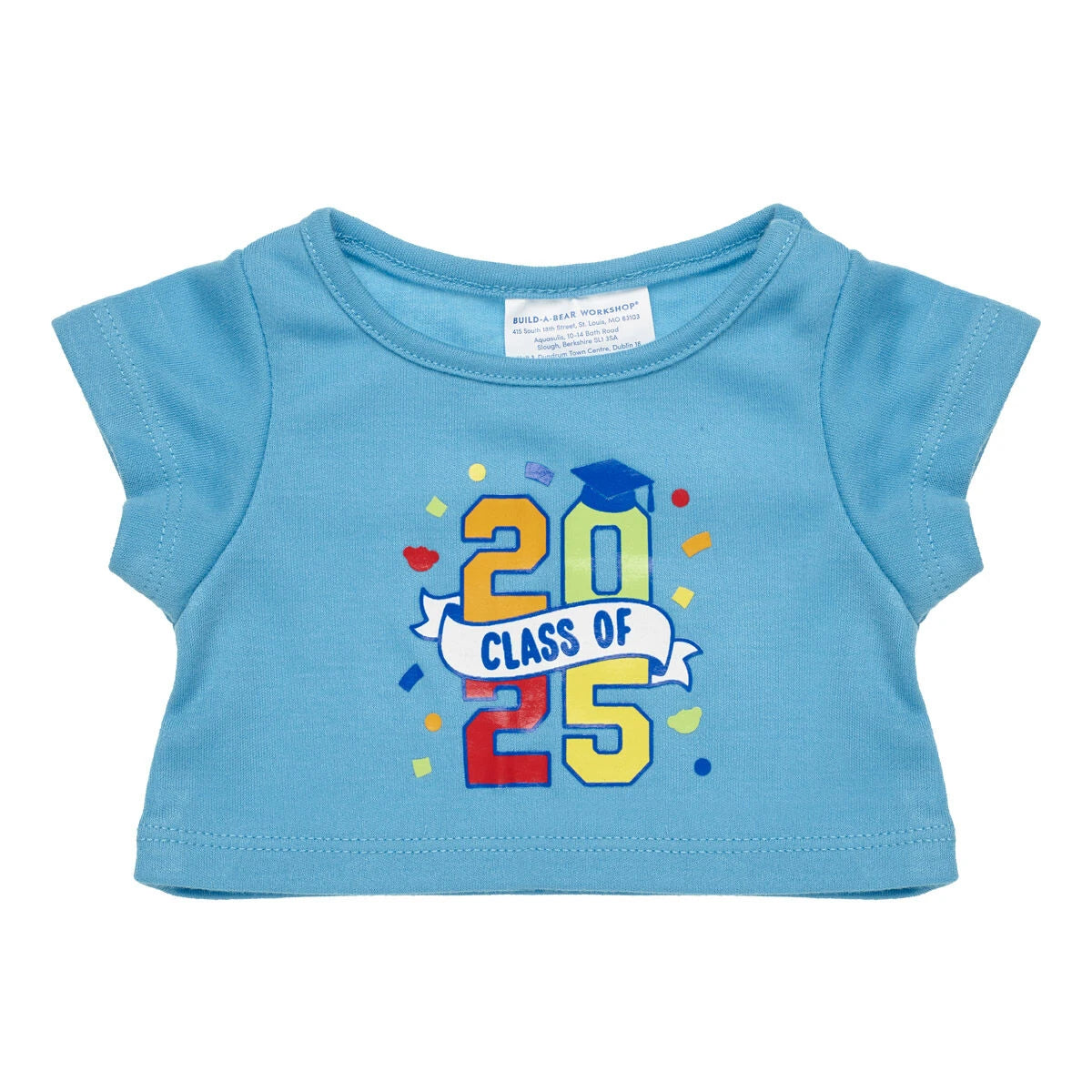 Class of 2025 T-Shirt for Plush Toys | Build-A-Bear® - US 2624