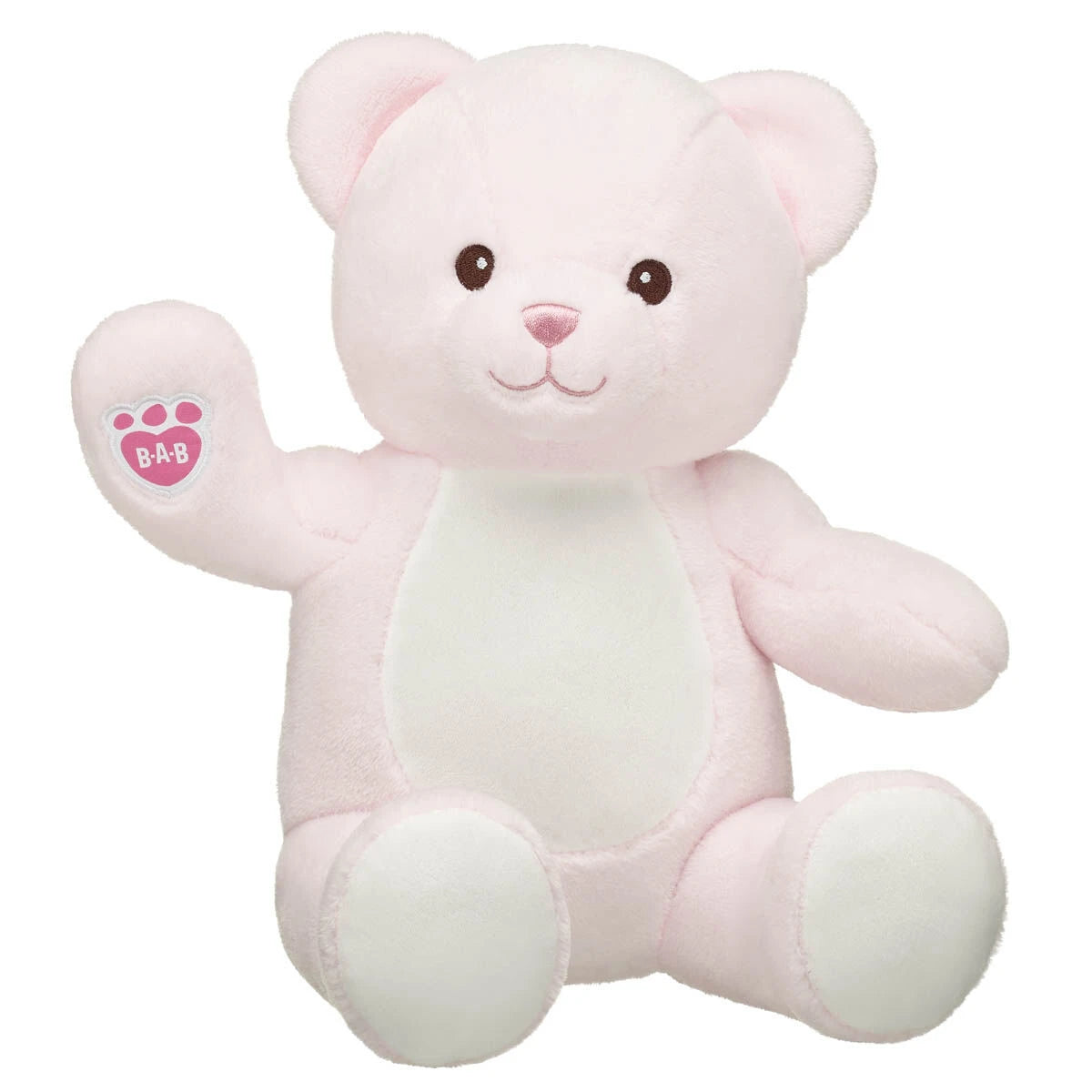 Baby Pink Teddy Bear with Gifting Bow | Build-A-Bear® - US 7711