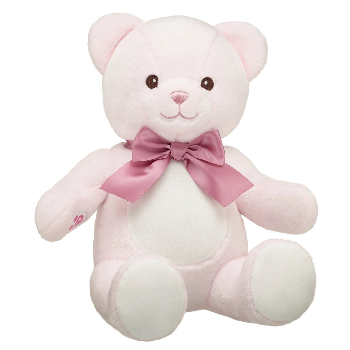 Baby Pink Teddy Bear with Gifting Bow | Build-A-Bear® - US 7711