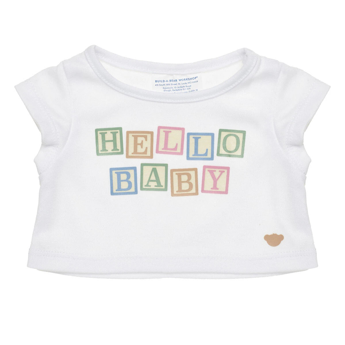 Baby Brown Teddy Bear "Hello Baby" Gift Set | Build-A-Bear® - US 3033
