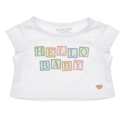 Baby Brown Teddy Bear "Hello Baby" Gift Set | Build-A-Bear® - US 3033