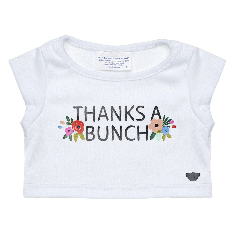 Thanks a Bunch T-Shirt for Stuffed Animals | Build-A-Bear® - US 8066