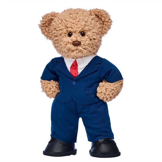 Timeless Teddy Bear Business Suit Gift Set | Build-A-Bear® - US 4857