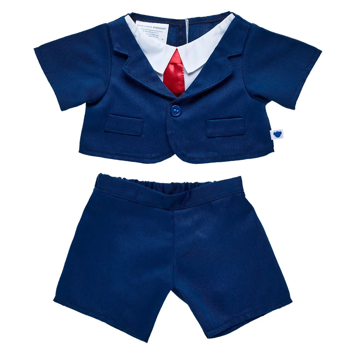 Navy Business Suit 2 pc. for Stuffed Animals | Build-A-Bear® - US 8672