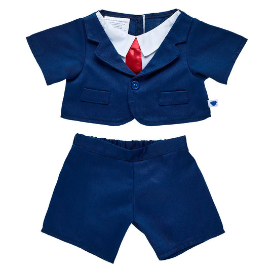 Navy Business Suit 2 pc. for Stuffed Animals | Build-A-Bear® - US 8672