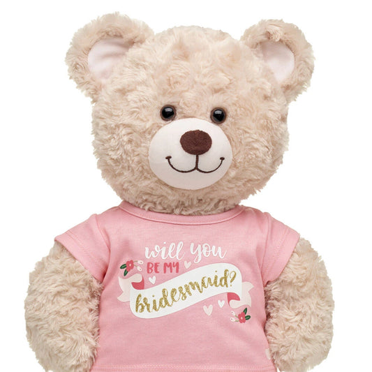 "Will You Be My Bridesmaid?" T-Shirt for Stuffed Animals | Build-A-Bear® - US 7199