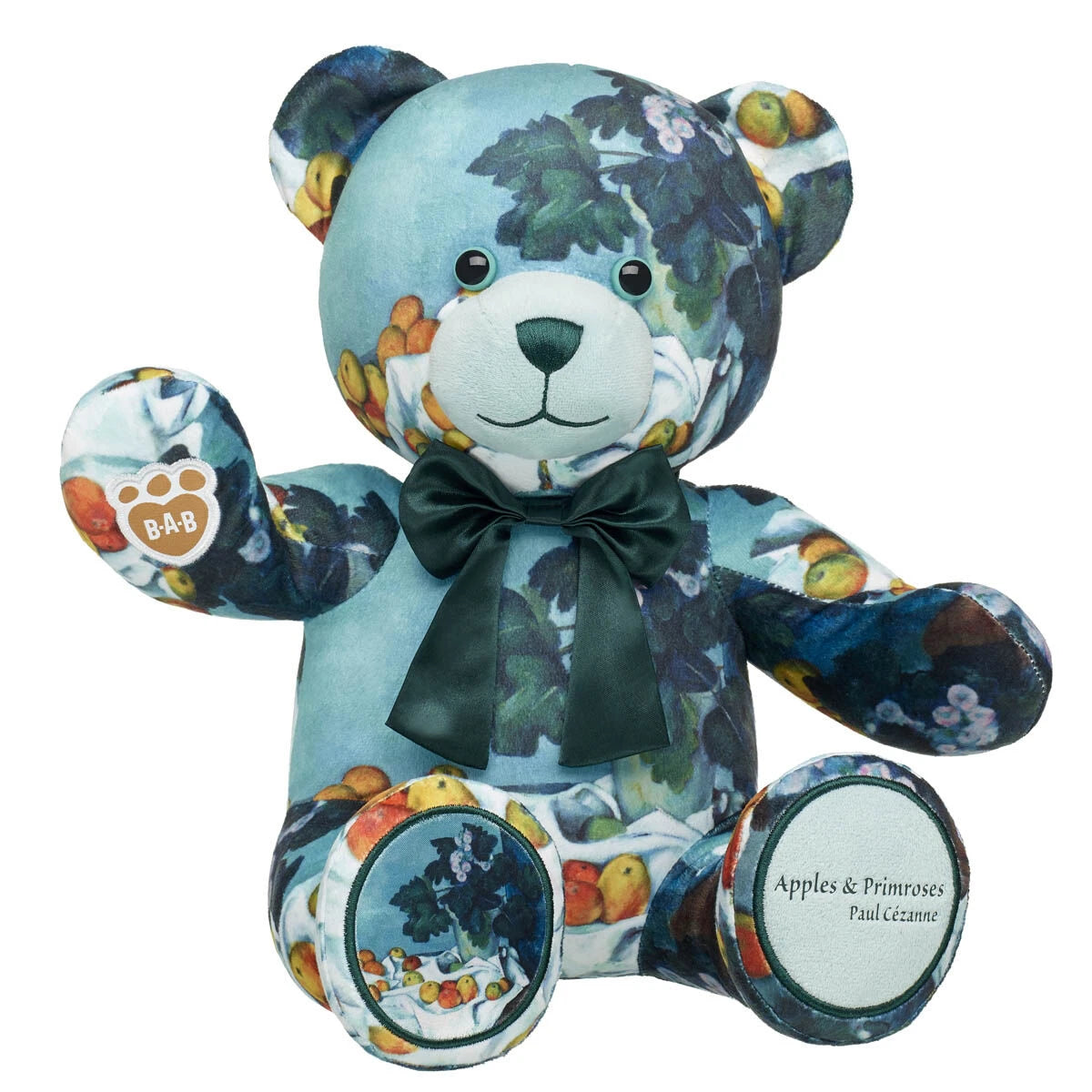 Cézanne Still Life Painting Teddy Bear &amp; Bow | Build-A-Bear® - US 1554