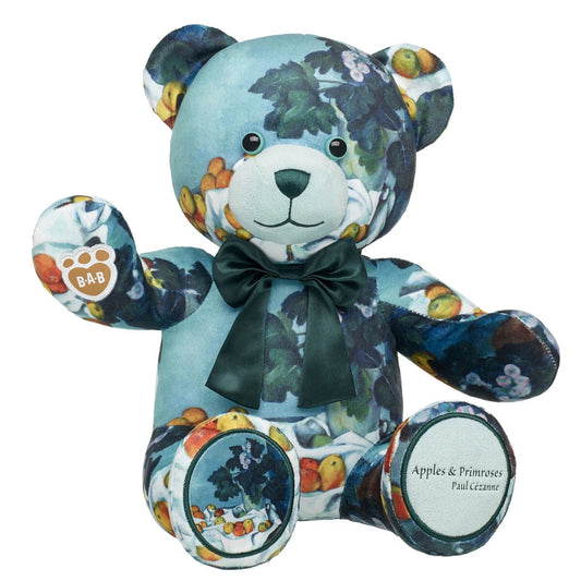 Cézanne Still Life Painting Teddy Bear &amp; Bow | Build-A-Bear® - US 2265