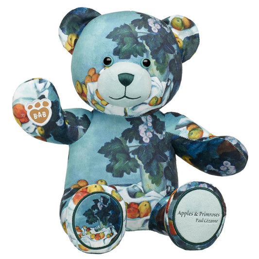Cézanne Still Life Painting Teddy Bear &amp; Bow | Build-A-Bear® - US 8347