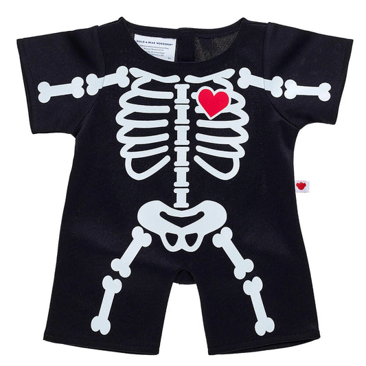 Black Skeleton Suit for Stuffed Animals | Shop Spooky at Build-A-Bear® - US 1192