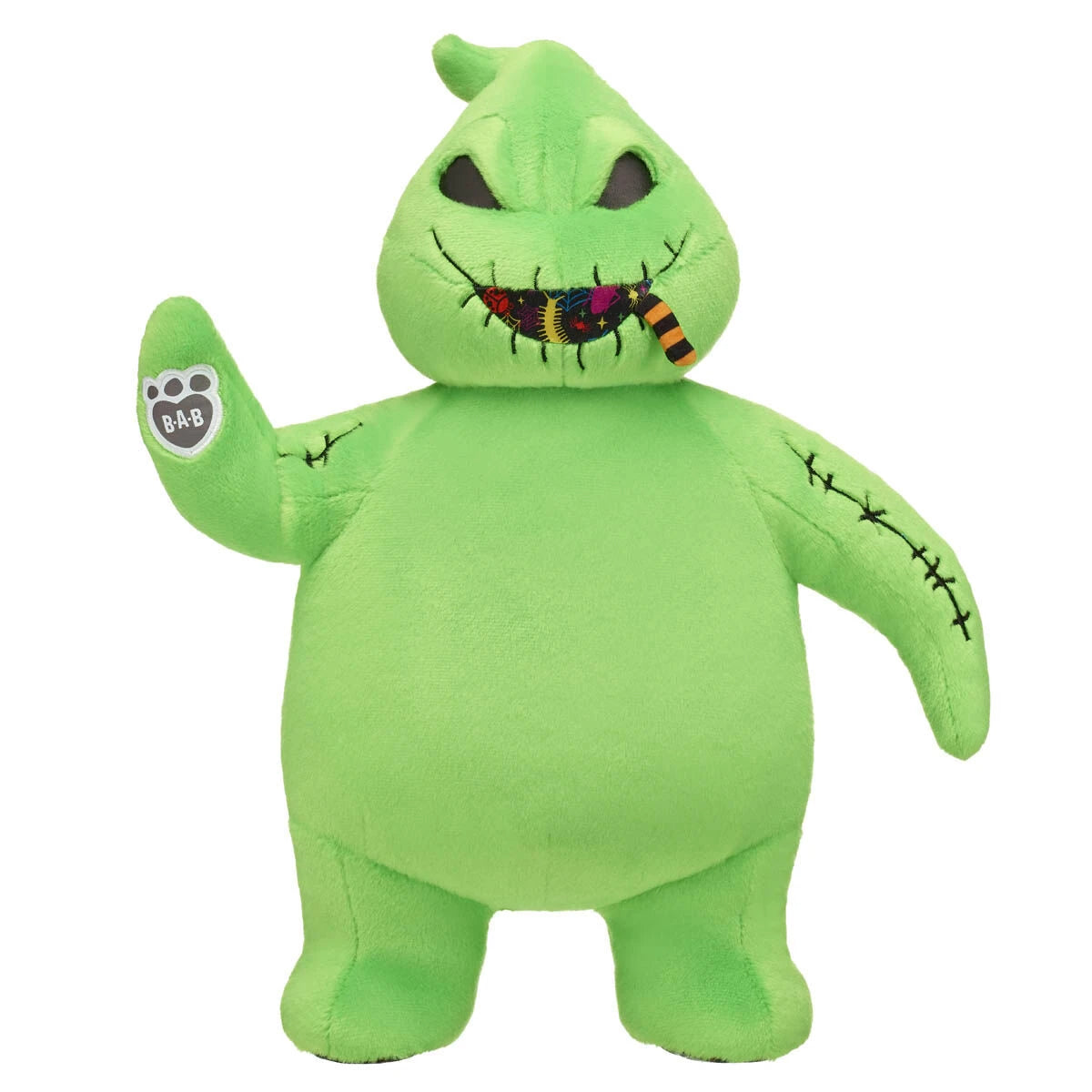 Disney Tim Burton's The Nightmare Before Christmas Neon Oogie Boogie Plush | Build-A-Bear® - US 1849