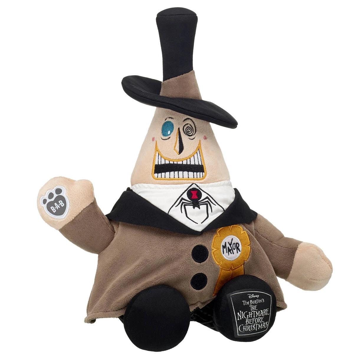 Disney Tim Burton's The Nightmare Before Christmas The Mayor Plush | Build-A-Bear® - US 5268