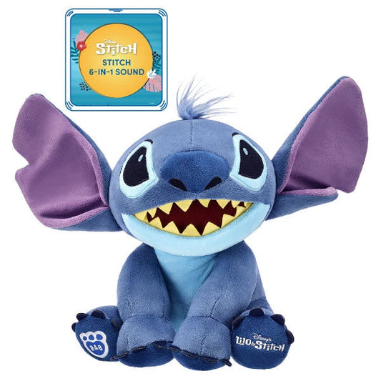 Disney's Stitch Stuffed Animal with Sound | Shop Now at Build-A-Bear® - US 2325