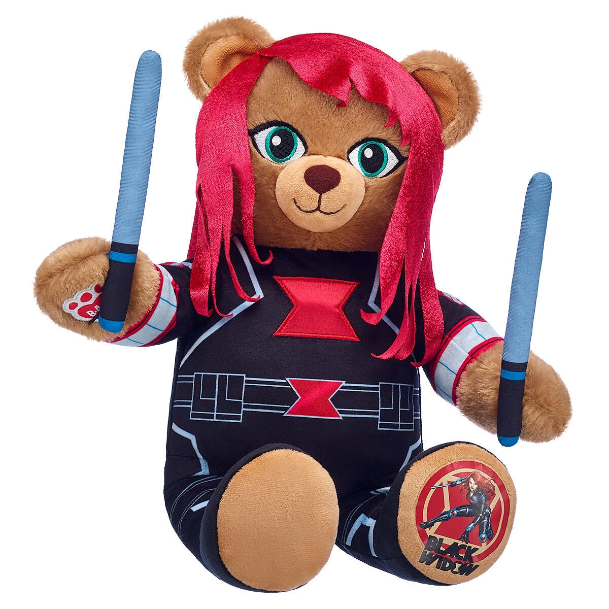 Marvel Black Widow Inspired Teddy Bear | Build-A-Bear® - US 5063