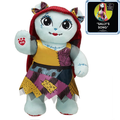 Online Exclusive Disney Tim Burton's The Nightmare Before Christmas Sweet Sally Plush Gift Set with Sound | Build-A-Bear® - US 3938