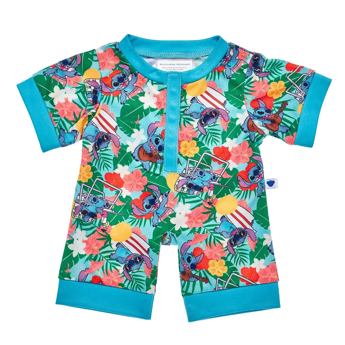 Happy Hugs Teddy Bear with Disney Stitch Sleeper Gift Set | Build-A-Bear® - US 9484