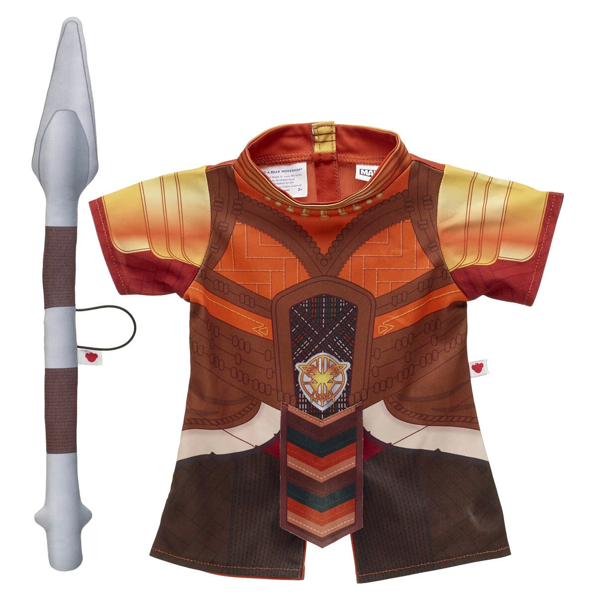 Dora Milaje Costume for Stuffed Animals | Build-A-Bear® - US 6683