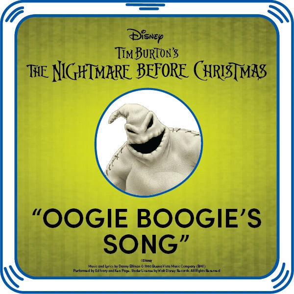 Disney Tim Burton's The Nightmare Before Christmas Neon Oogie Boogie Plush Gift Set with Sound | Build-A-Bear® - US 4823