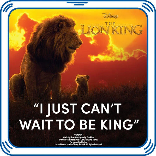"I Just Can't Wait to Be King" Plush Toy Sound Chip | Build-A-Bear® - US 6463