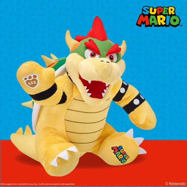 Super Mario Bowser Plush | Build-A-Bear - US 4629