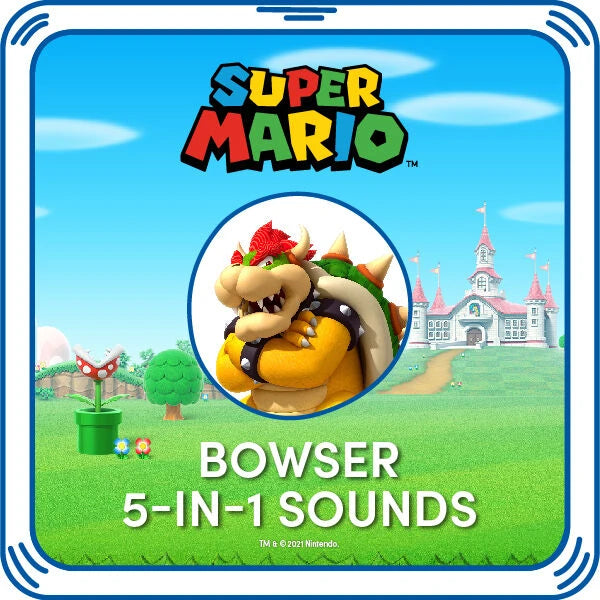 Super Mario Bowser 5-in-1 Sounds | Build-A-Bear - US 5630