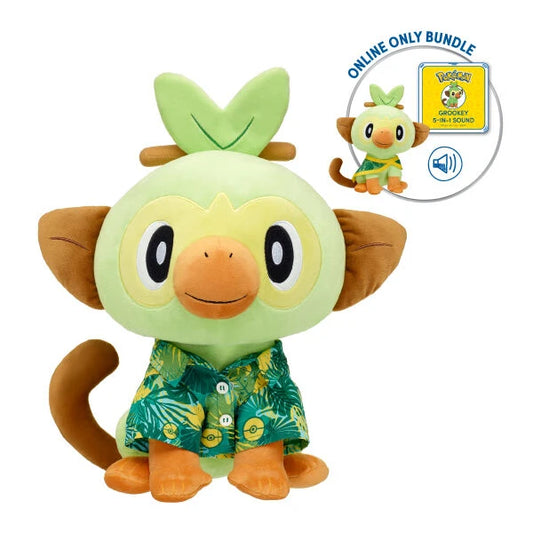 Pokémon Grookey Plush Bundle | Build-A-Bear® - US 3792