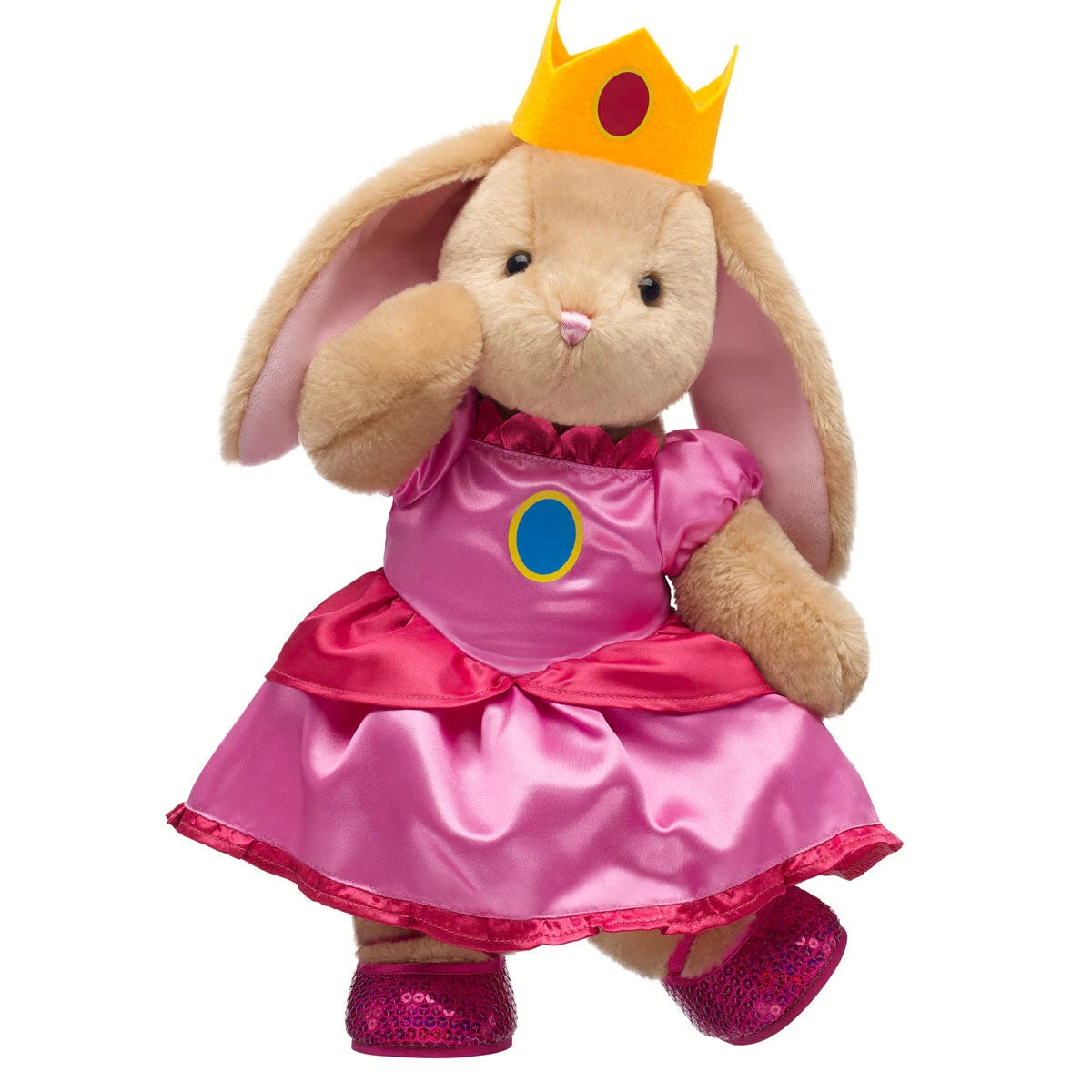 Super Mario Pawlette Bunny Plush Princess | Build-A-Bear - US 7866