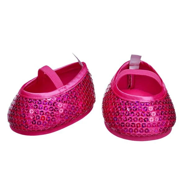 Fuchsia Sequin Flats for Stuffed Animals | Build-A-Bear® - US 8464