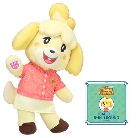 Animal Crossing™: New Horizons Cute Isabelle Gift Set | Build-A-Bear® - US 3385