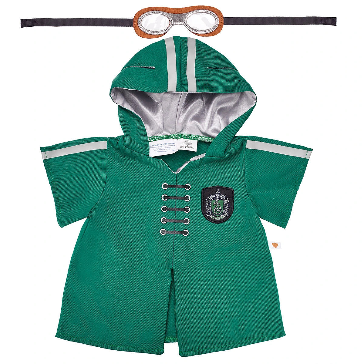 Slytherin Quidditch Costume | Build-A-Bear® - US 5819