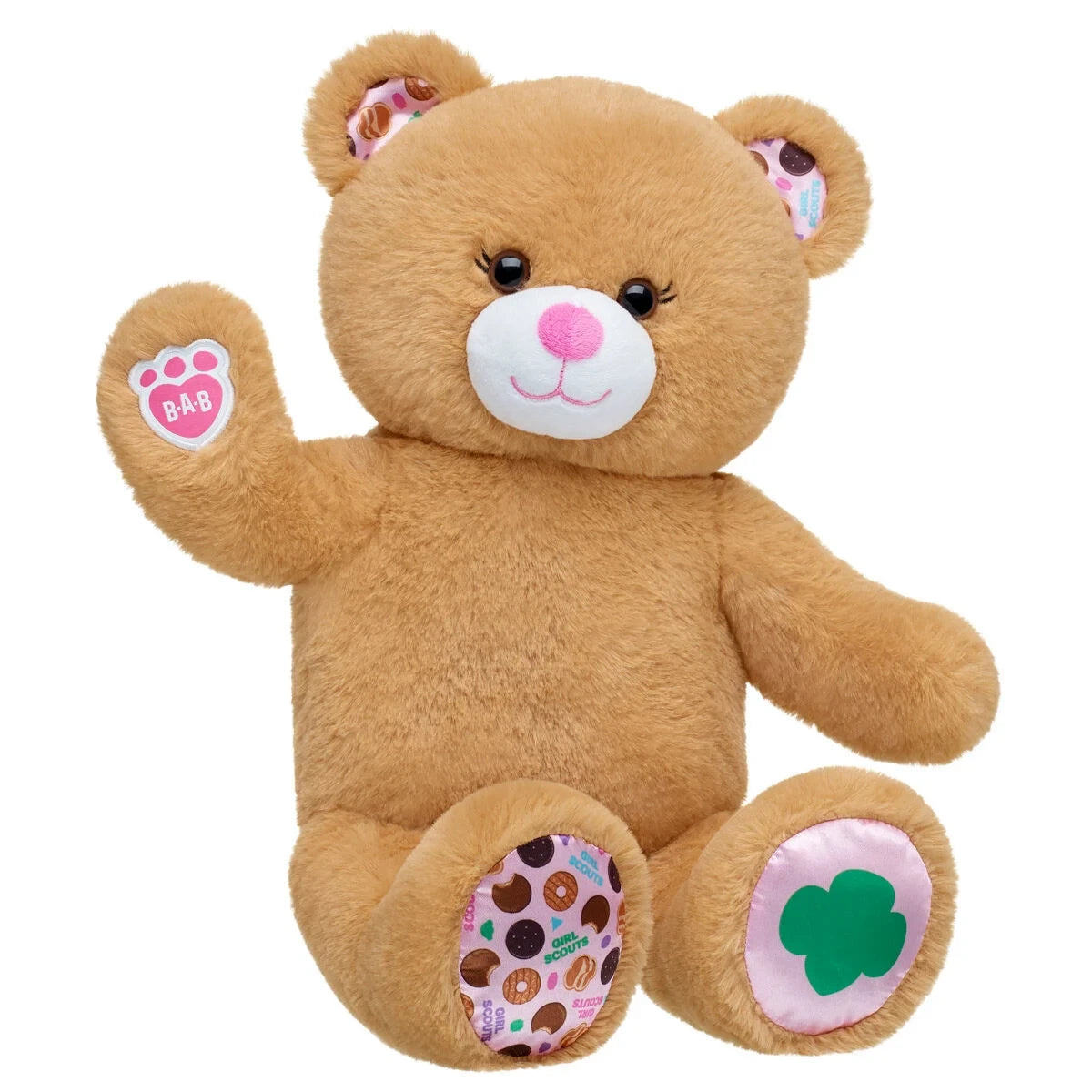 Girl Scout Cookie Teddy Bear Junior Gift Set w/ Bows | BAB - US 3501