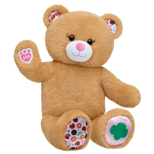 Girl Scout Cookie Teddy Bear Daisy Gift Set w/ Bows | BAB - US 2466