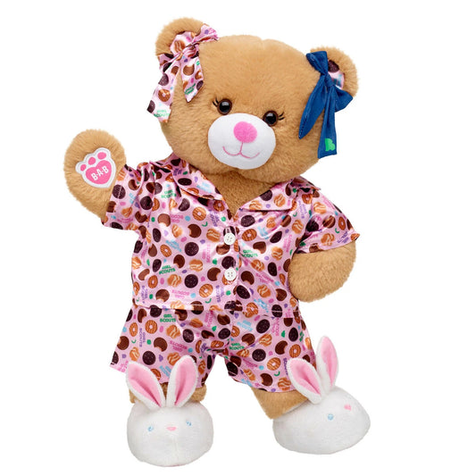 Girl Scout Cookie Teddy Bear Pajama Gift Set w/ Bows | BAB - US 5757
