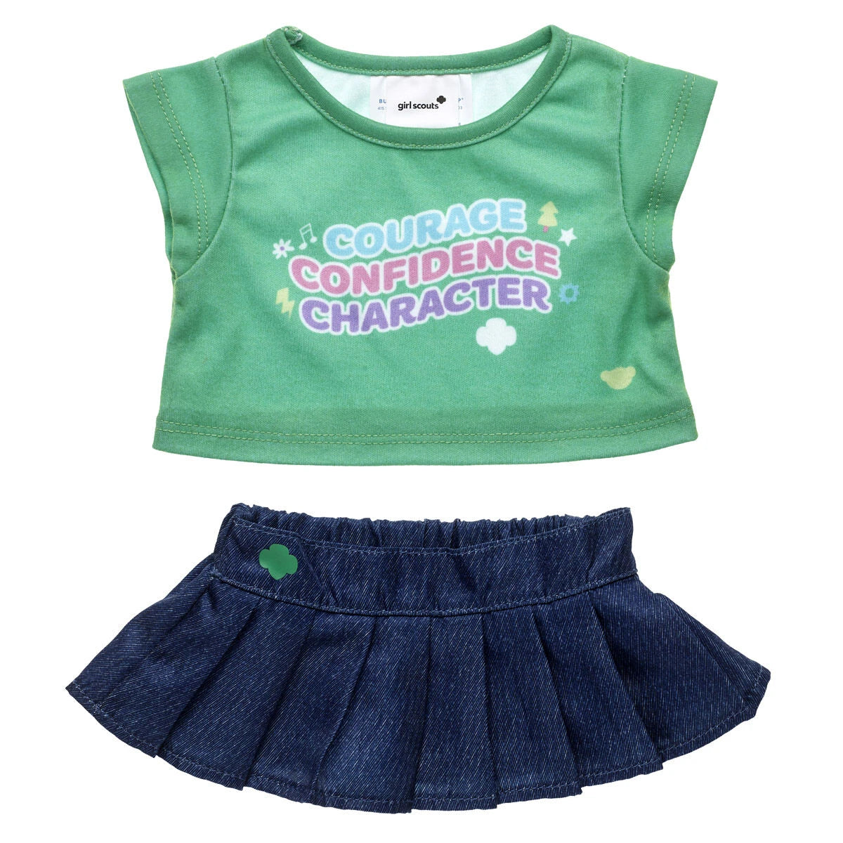 Girl Scout Cookie Teddy Bear Brownie Gift Set | BAB - US 4281
