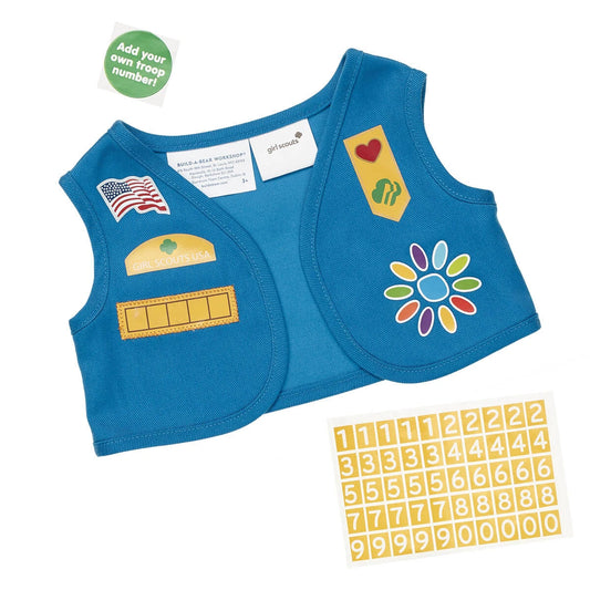 Girl Scout Daisy Uniform Vest for Stuffed Animals | Build-A-Bear® - US 9728