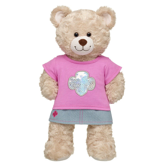 Girl Scout Trefoil Skirt Set for Plush Toys | Build-A-Bear® - US 3745