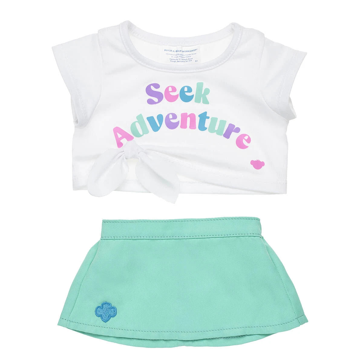 Girl Scout "Seek Adventure" Skirt Set for Stuffed Animals | Build-A-Bear® - US 3995