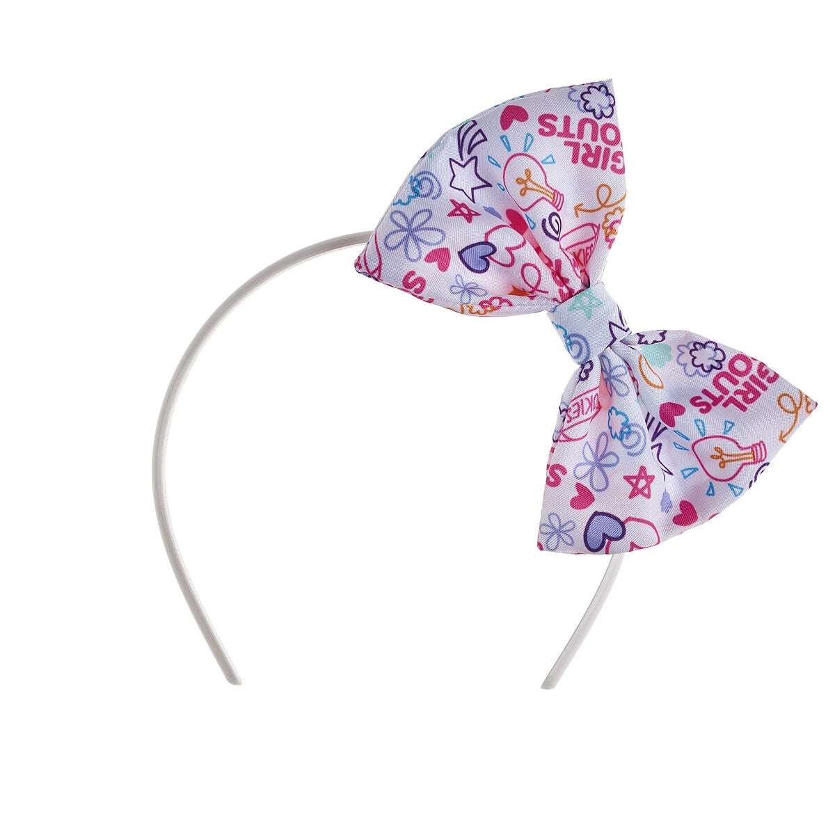 Build-A-Bear | Girl Scout Doodle Print Bow Headband - US 5049