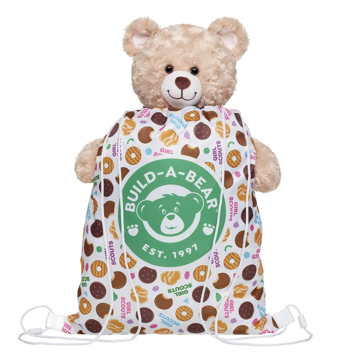 Girl Scout Cookie™ Toy Bear Carrier| Build-A-Bear - US 4528