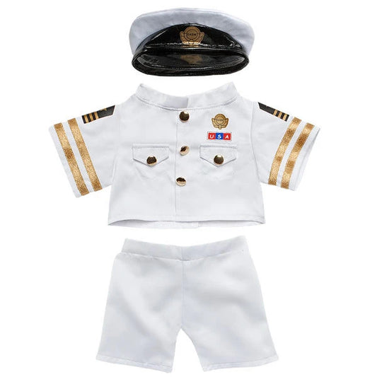Naval Officer Uniform 3 pc. for Stuffed Animals | Build-A-Bear® - US 6911