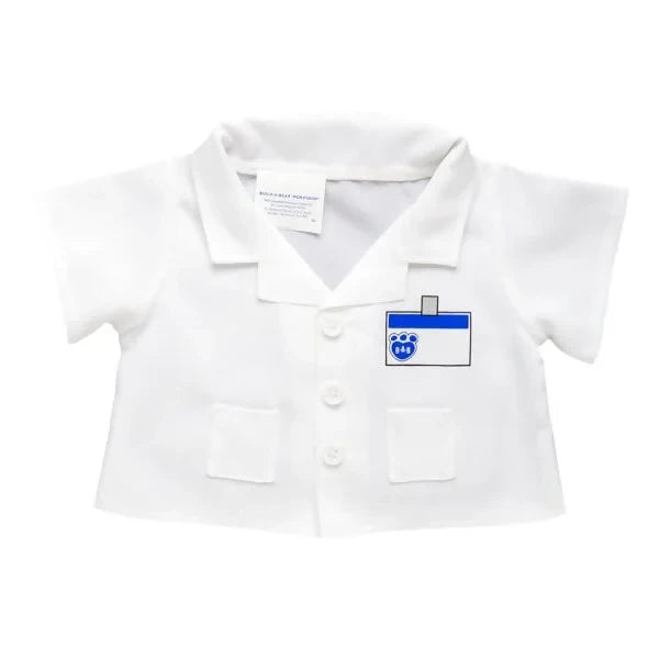 White Lab Coat for Stuffed Animals| Build-A-Bear® - US 8991
