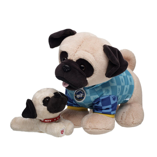 Promise Pets Pug Stuffed Animal Mini Beans Gift Set | BAB - US 3691
