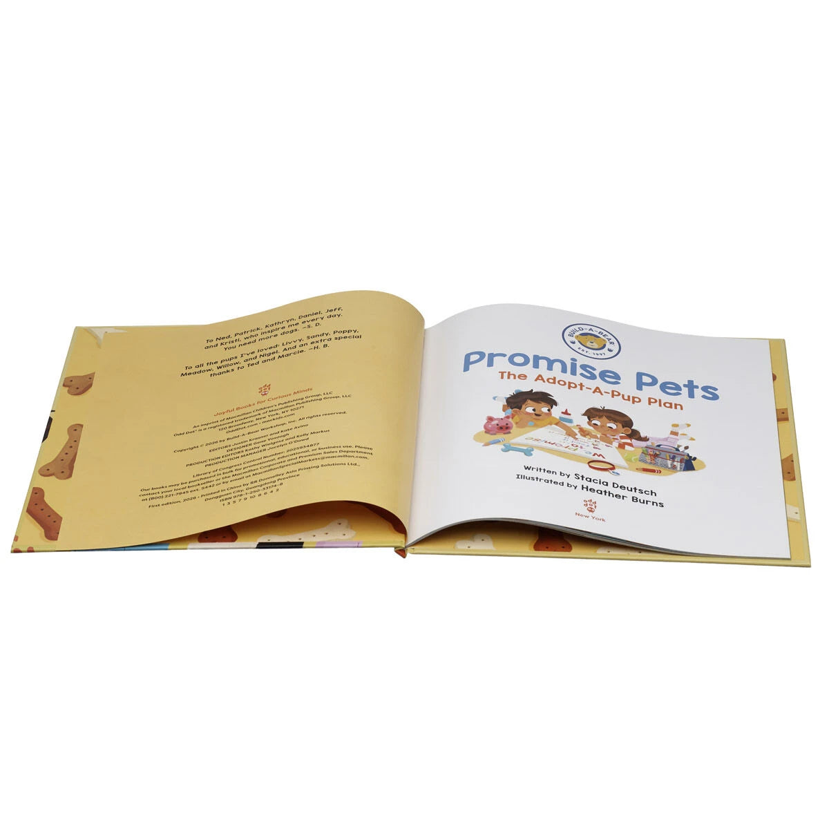 "Promise Pets: The Adopt-A-Pup Plan" Book | BAB - US 6134