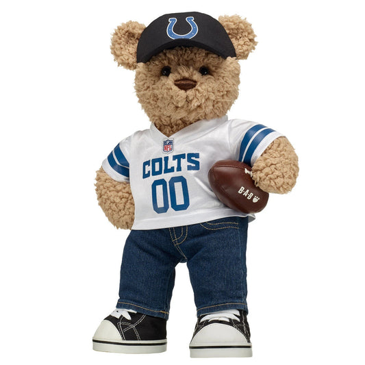 Indianapolis Colts Timeless Teddy Bear Football Gift Set - US 4938