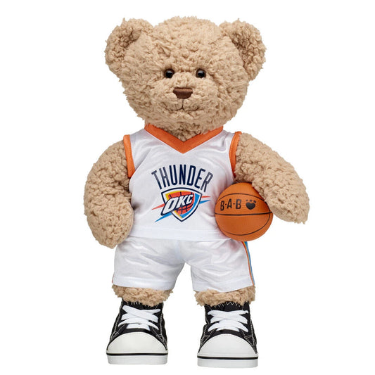 Oklahoma City Thunder Basketball Teddy Bear Gift Set | Build-A-Bear® - US 7521